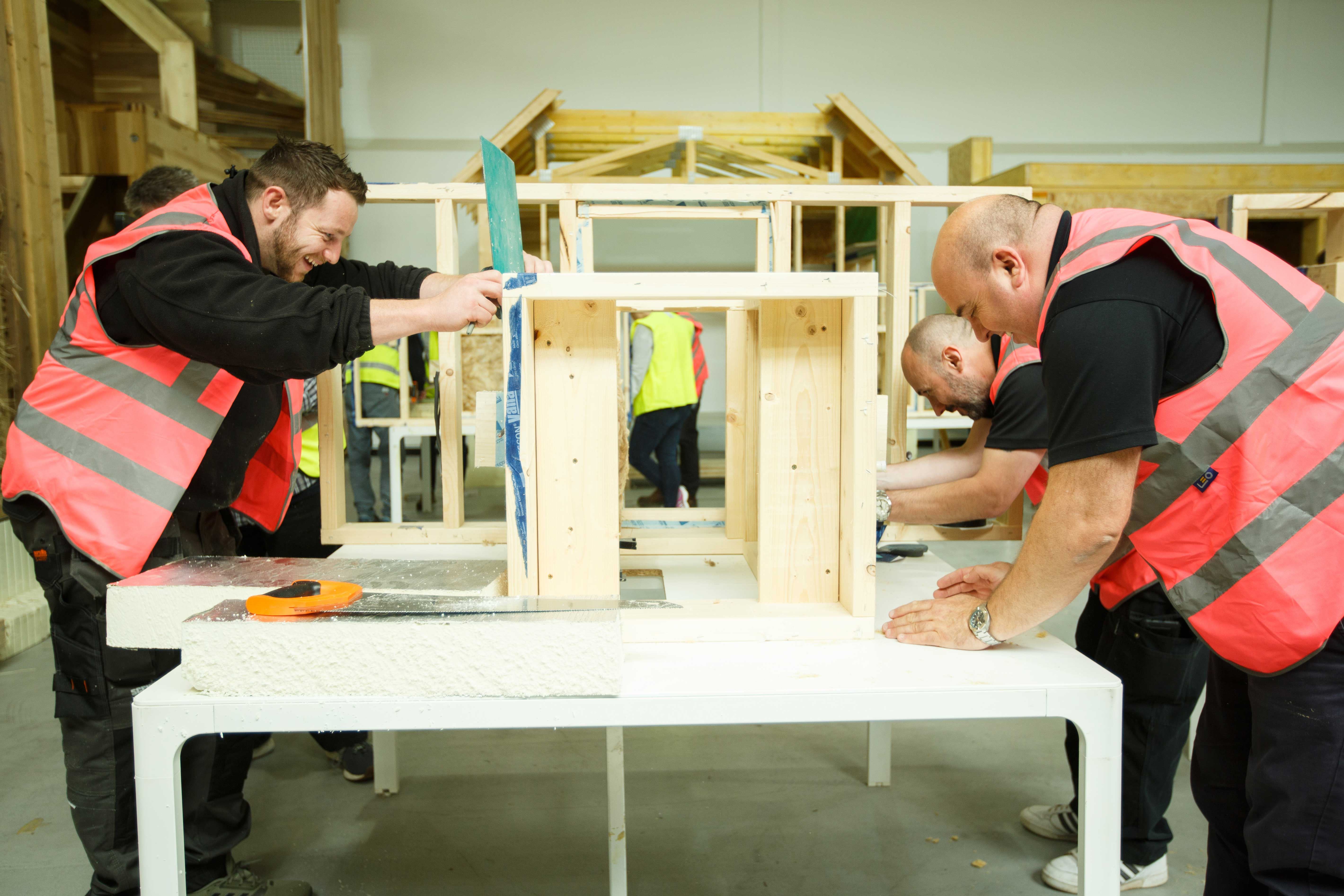 Passivhaus training rig at BE-ST